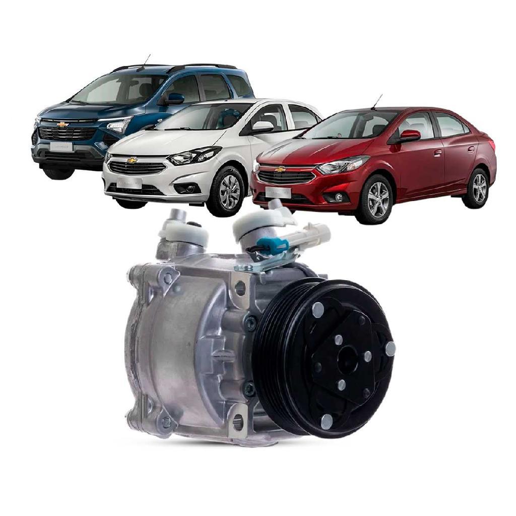 Compressor Ar Onix Spin Prisma 5PK 2013 A 2019 1.0 1.4