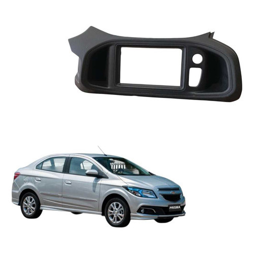 Moldura Painel Central Multimídia Chevrolet Prisma 2014 A 19