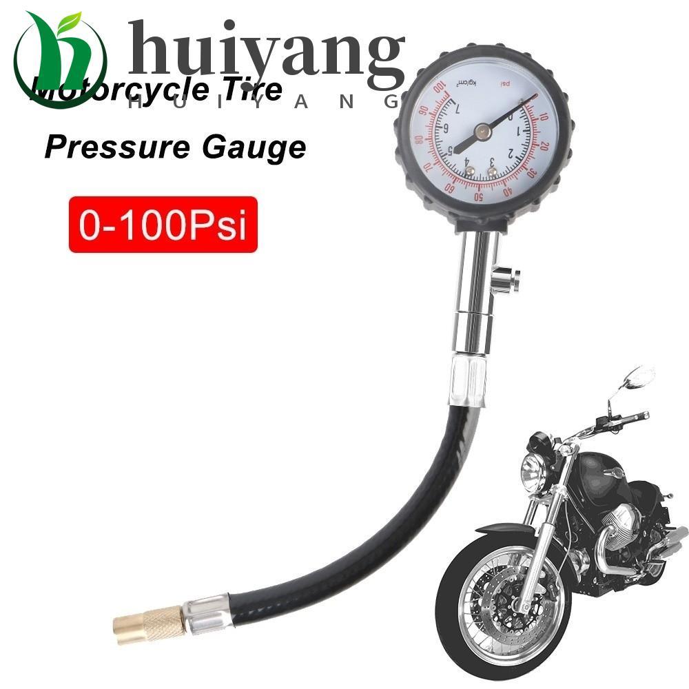 Medidor De Pressão Dos Pneus HUIYANG , Testador De Ar De Alta Precisão Para Teste , Faixa 0-100PSI