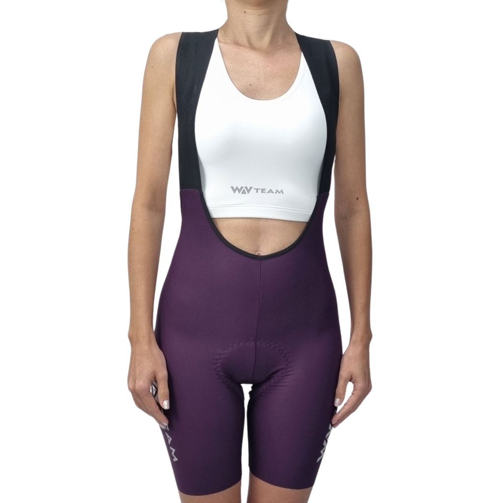 Bretelle Ciclismo FULL EVO MTB Speed Feminino Roxo