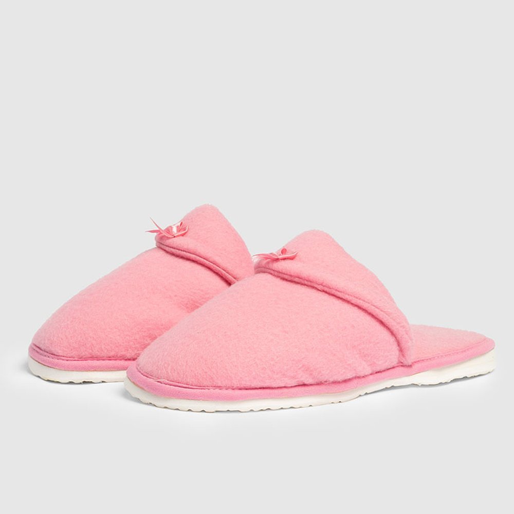 Pantufa Feminino Soft Rosa Chiclete