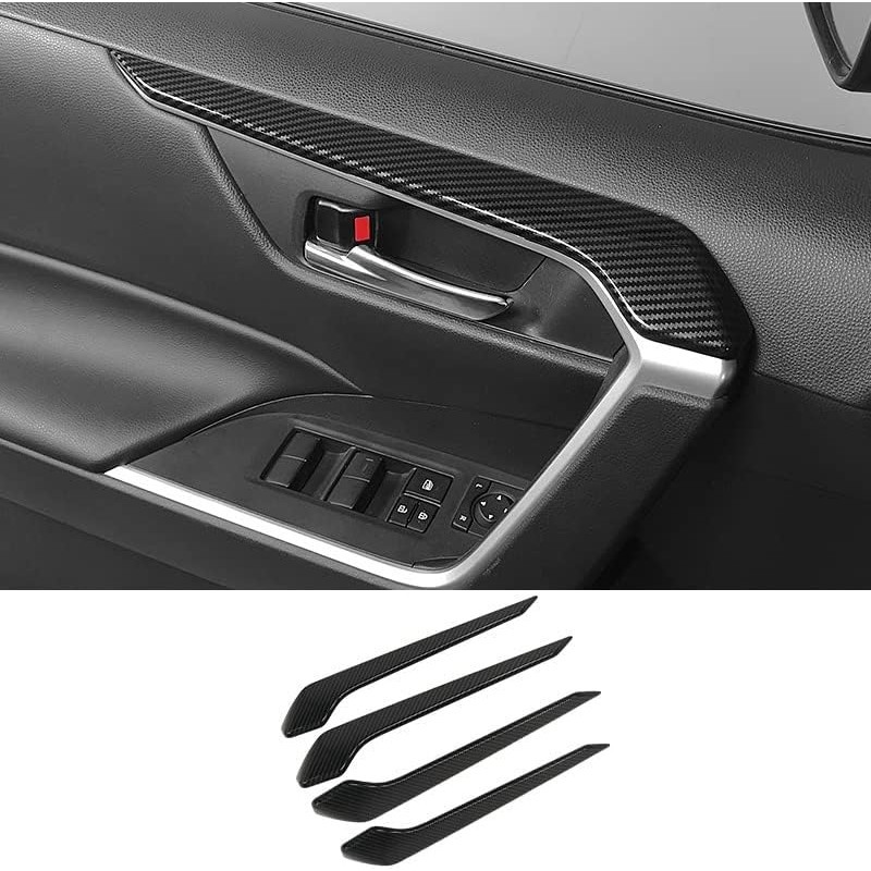 ERIDANUS Acessórios Automotivos Adequados Para RAV4 2024 2023 2022 2021 2020 2019 Faixa De Moldagem De Porta Interna Dec