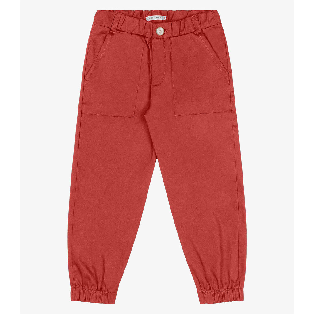 Calça Sarja Infantil Menino Trick Nick Marrom