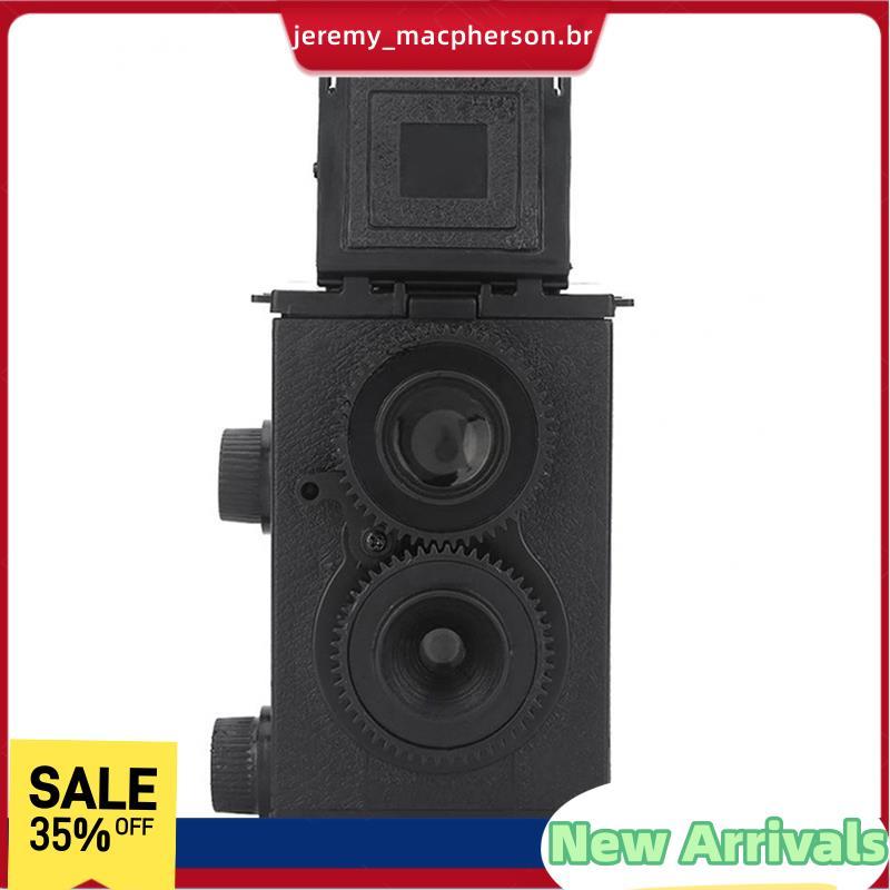 Retro Duplo Reflexivo 35mm Câmera De Filme 2025 Nova Ciência DIY Montagem Lente Dupla Para Vlog Gravação História