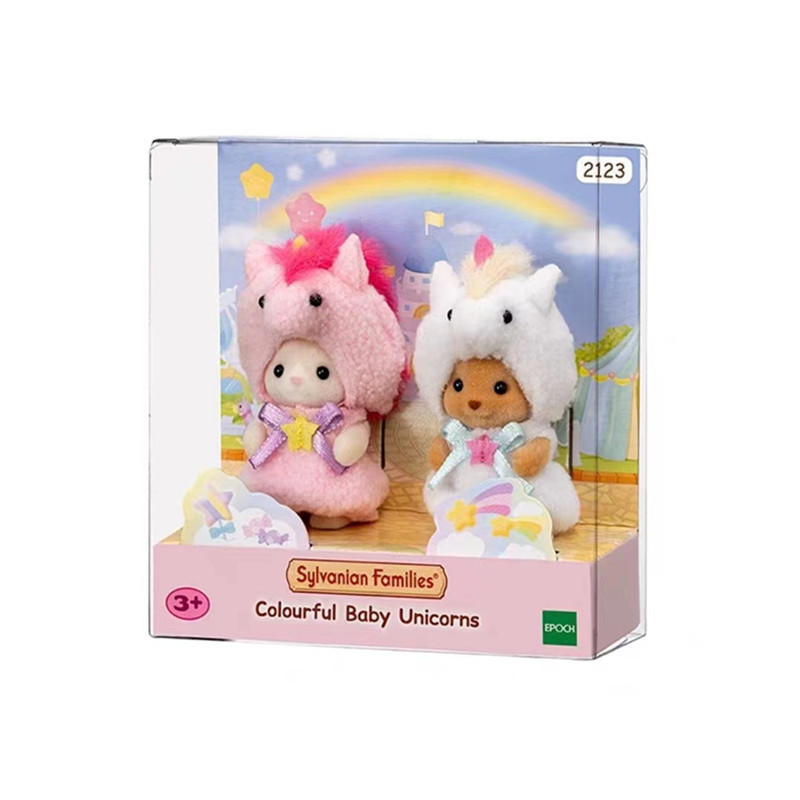 Sylvanian Families Edição Limitada Arco-Íris Unicórnio Cruz Vestir Para Tesouro Menina Brinquedo Boneca 2123 (T) Present