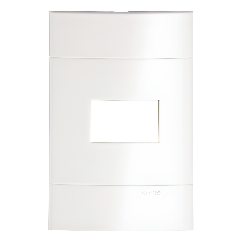 Placa 4x2 1 Módulo Branco Lunare Schneider Prm44211 Branco