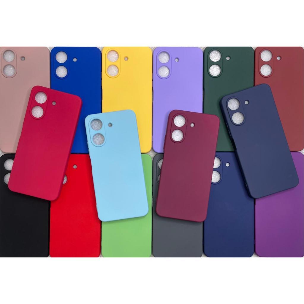 Kit 10 Capinhas Capa Aleatorias Case Para - Redmi 13C / POCO C65 - Silicone Aveludado