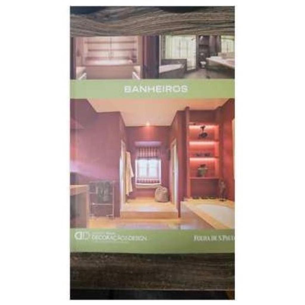 Banheiro coleção folha decoração e design autor Andre de Souza
