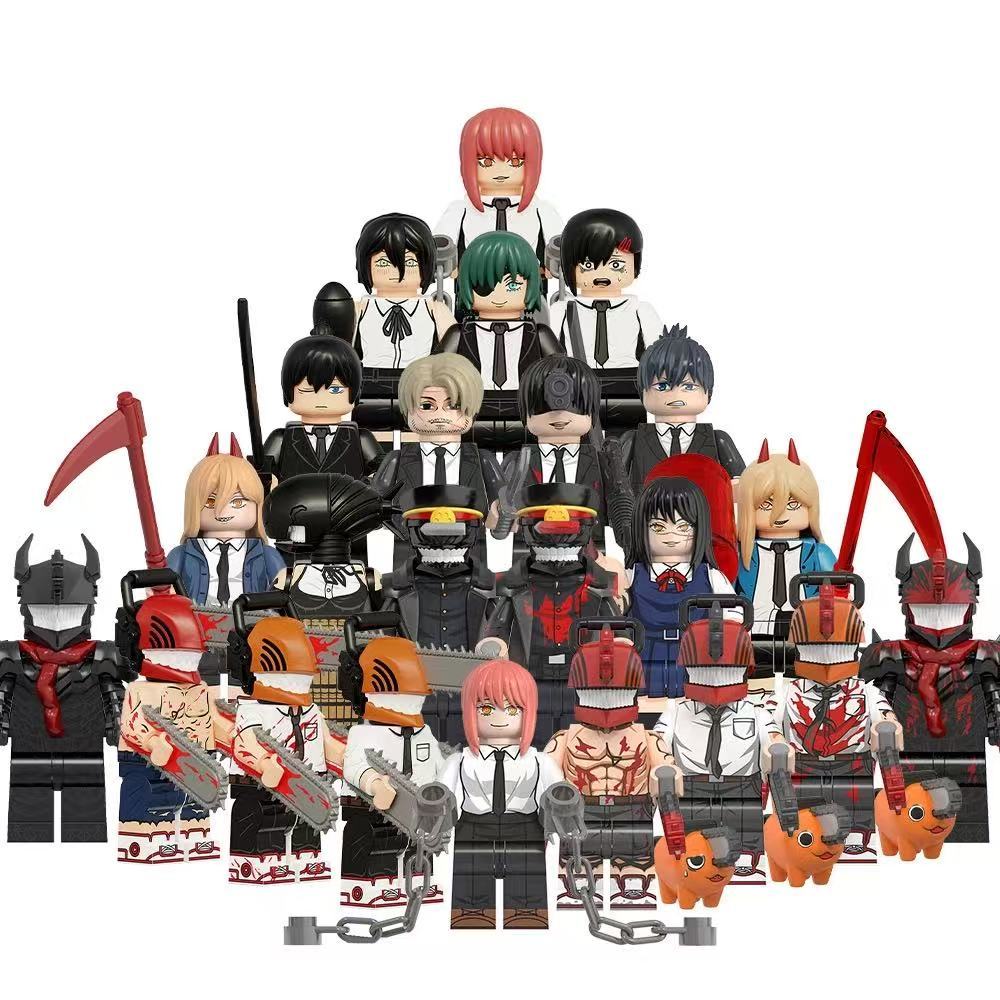 WM6159 KT1067 Series Anime Action Figure Brinquedos De Coleção De Blocos De Construção Para Crianças