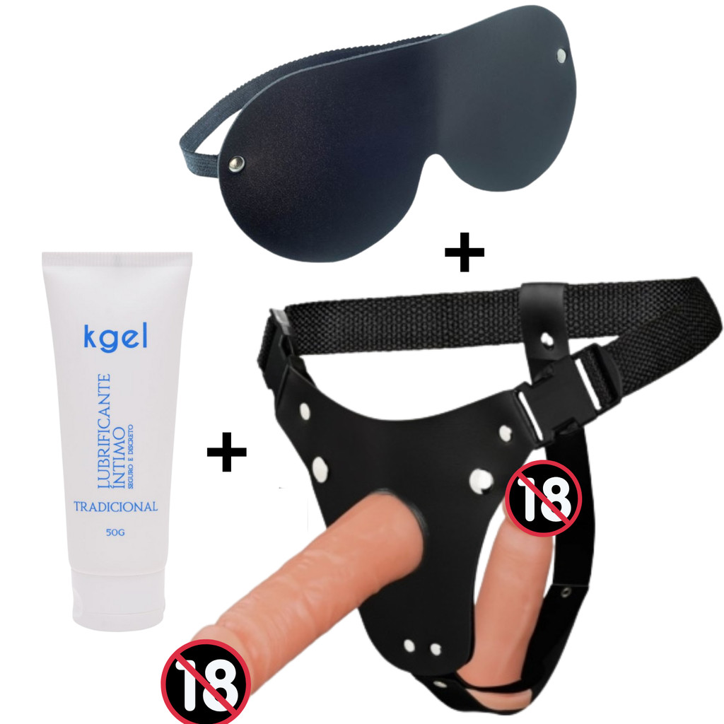 Cinta Peniana Dupla Com 2 Prótese Fetiche Sado Sexy Shop Brinquedos Sexuais em Oferta na Shopee