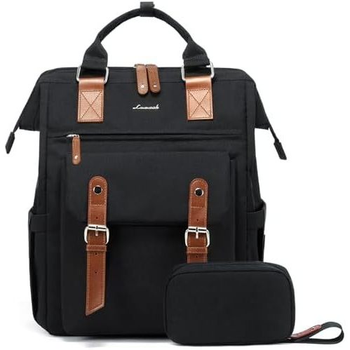 Mochila Para Laptop LOVEVOOK Mulheres , Escolar Meninas Adolescentes , Bolsa De Viagem De Trabalho Computador De Negócio