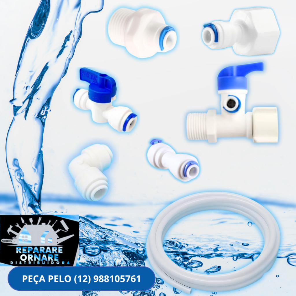 peças para instalaçao de bebedouro FILTRO DE AGUA filtro e geladeiras