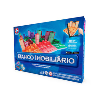 Jogo de Tabuleiro - Banco Imobiliário - Realidade Aumentada - Estrela em Oferta na Shopee