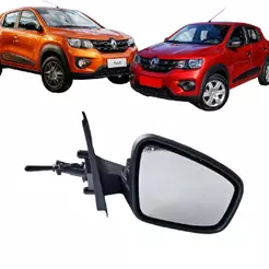 Retrovisor Kwid 2018 19 20 21 22 23 24 Lado Direito