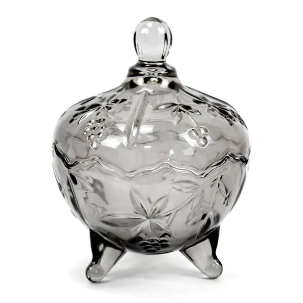 Bomboniere De Vidro Relevo Lucerna Cristal Luxo - Wincy