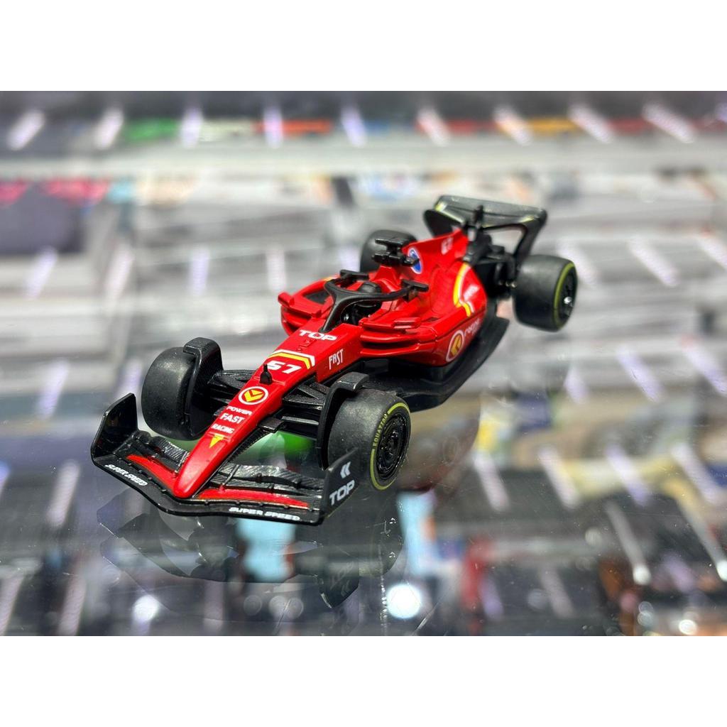 Carro Fórmula 1 Miniatura Para Coleção 12cm com Fricção e Pneus de Borracha – Carrinho de Corrida Colecionavel Infantil