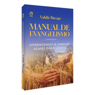 Livro Manual De Evangelismo - Valdir Bicego | Cpad em Oferta na Shopee