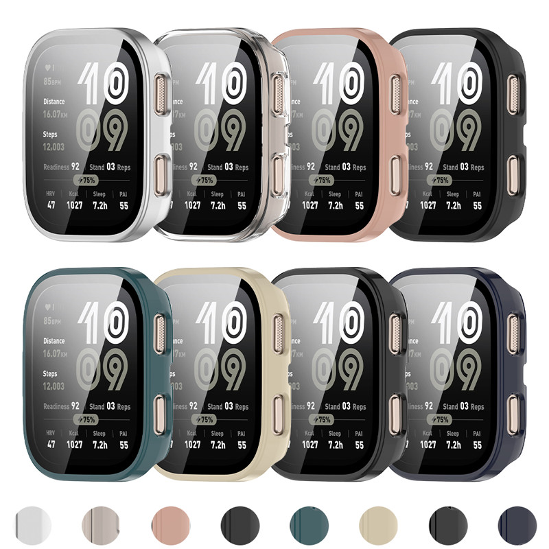 Capa De Vidro Temperado Para PC , Smartwatch Relógio Inteligente Amazfit Bip 6 Anti Gores , Protetor De Tela Completo ,