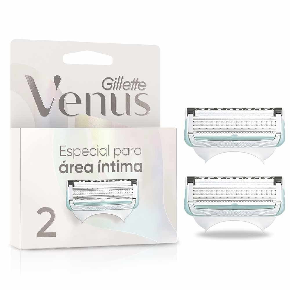 Carga Para Aparelho Depilatório Gillette Venus Íntima Com 2 Unidades em Oferta na Shopee