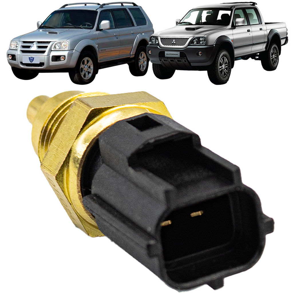 SENSOR TEMPERATURA ÁGUA CABEÇOTE (2 PINOS) MITSUBISHI L200 HPE SPORT OUTDOOR PAJERO SPORT 2.5 8V 2003 A 2012 em Oferta na Shopee