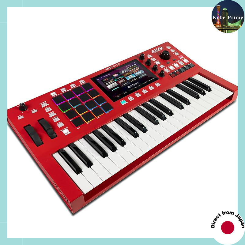 Akai Professional MPC Key 37: Standalone Production Workstation with MIDI Keyboard, Drum Machine, Synthesizer, WiFi/Bluetooth, Touchscreen, and Native Instruments Integration