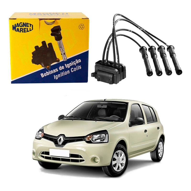 Bobina De Ignição Marelli Clio 1.0 16v Flex 2013 A 2016 em Oferta na Shopee