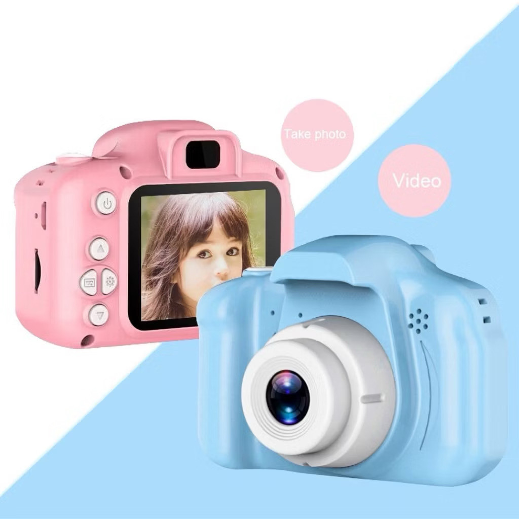 Câmera Infantil Digital Fotográfica Criança Lançamento Filma Tira Foto De Verdade Ml-566