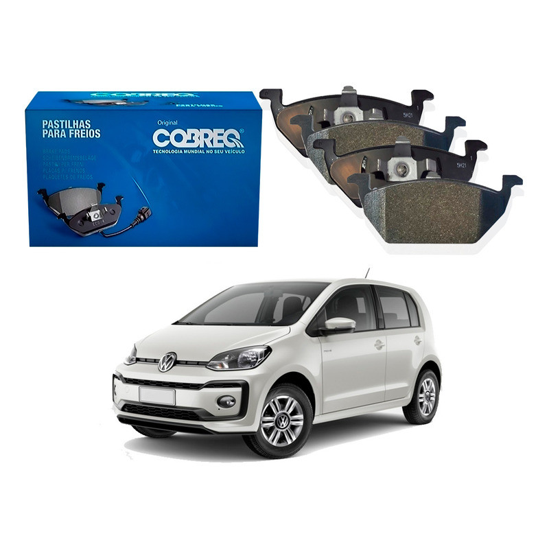 Pastilha Freio Dianteira Cobreq Up 1.0 Tsi 2014 A 2019