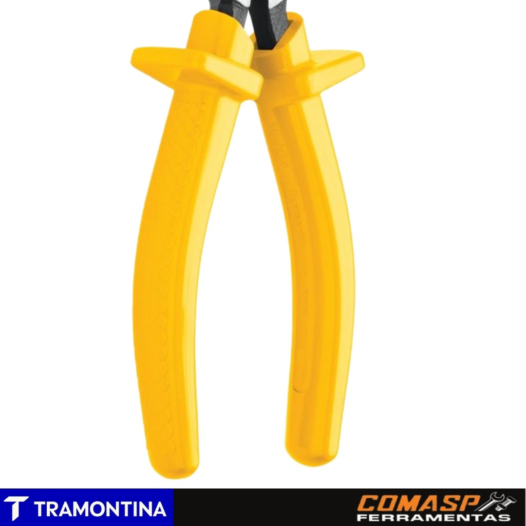 Alicate Bico Meia Cana 8" Isolado 1000 V Tramontina MASTER · foto 2