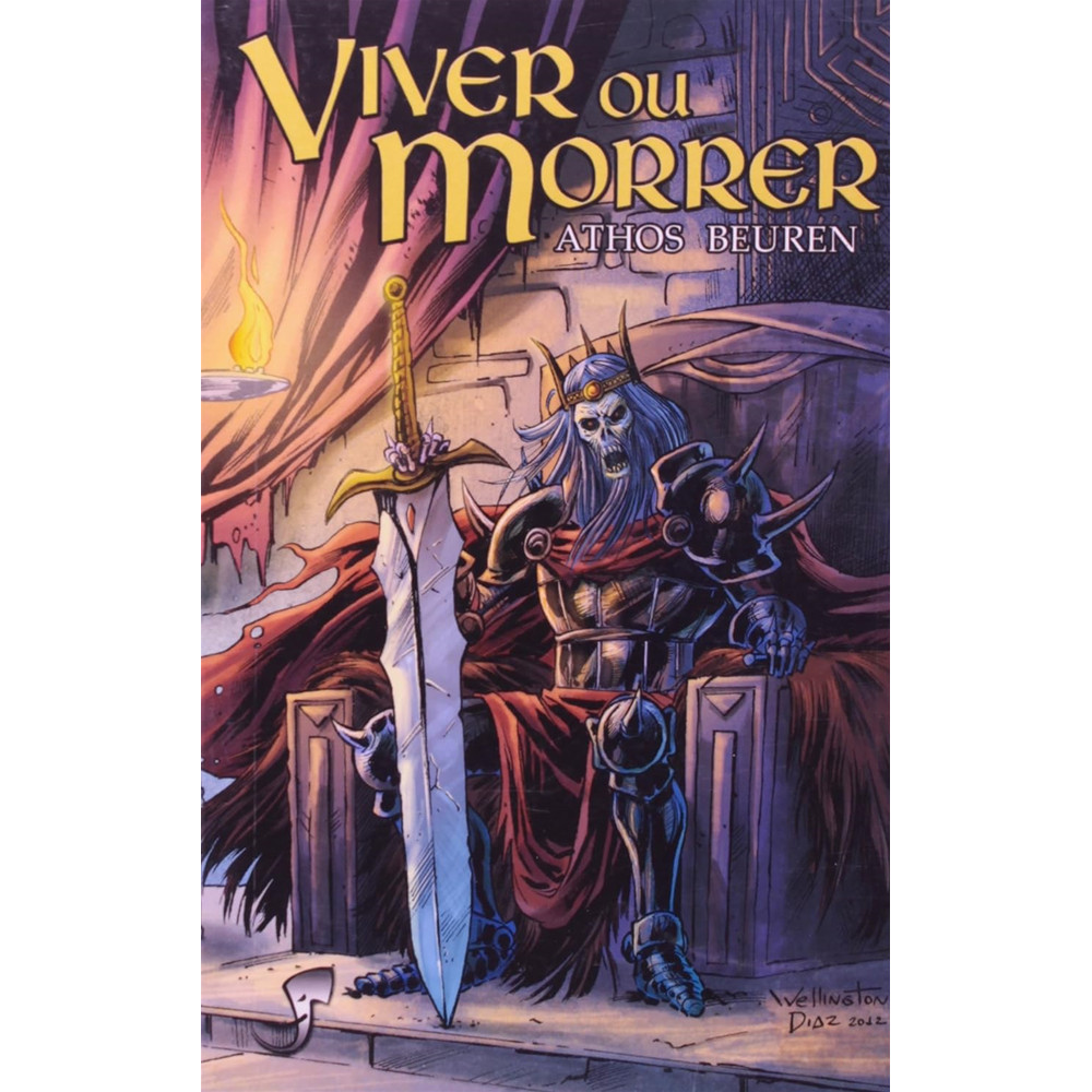 Capa do livro Livro - Viver ou Morrer - Novo - Editora Jambô -