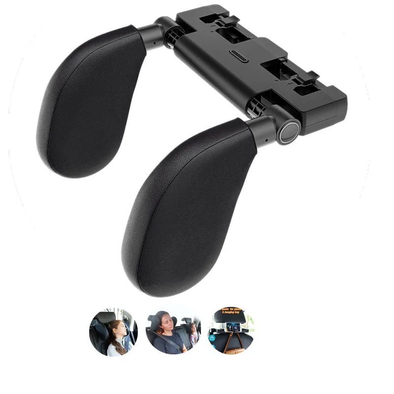 Almofada De Encosto De Cabeça Para Dormir De Carro, Suporte