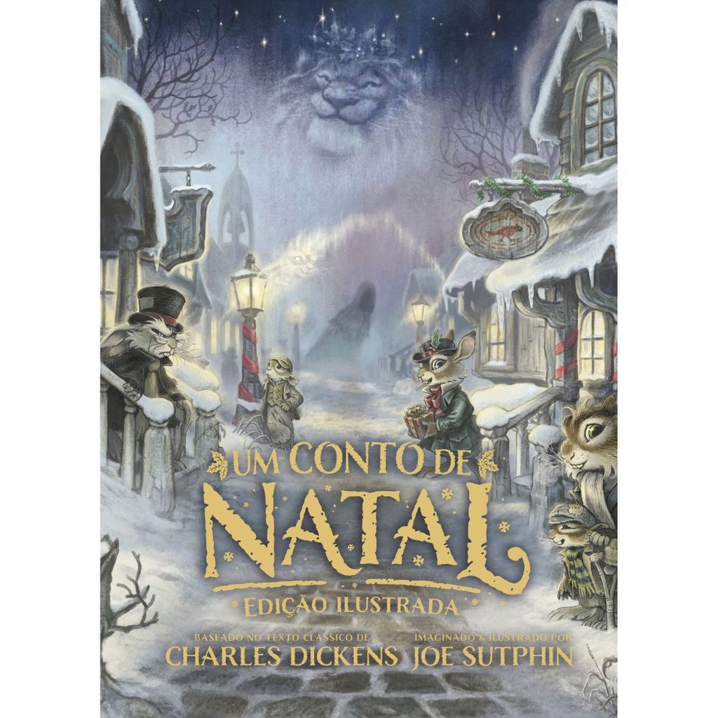 Livro Um conto de Natal | Capa Dura | Joe Sutphin E Charles Dickens | Mundo Cristão
