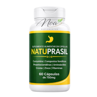 1x Natuprazil  60 Caps Original - Fórmula Premium - Oficial em Oferta na Shopee