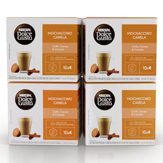 Kit 40 cápsulas Mochaccino Canela - Nescafé Dolce Gusto em Oferta na Shopee