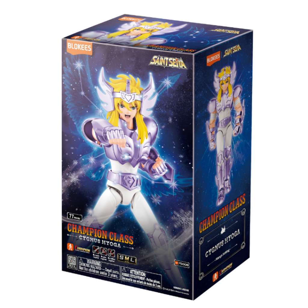 Blokees Saint Seiya Champion Cygnus Hyoga Cavaleiros Zodiaco