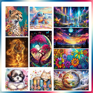 Pintura com diamantes 5D presente de decoração de parede para casa pintura com diamantes quadrado pintura artesanal DIY