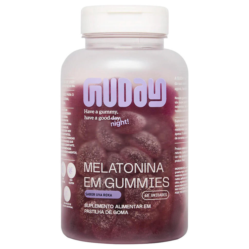 Melatonina Guday 60 uni em Oferta na Shopee