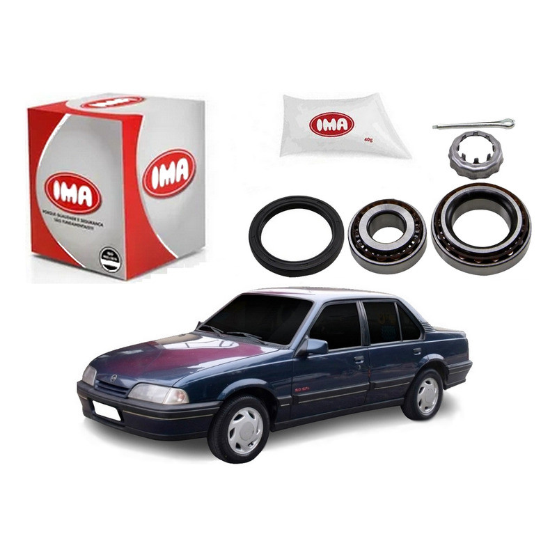 Kit Rolamento Roda Traseiro Monza 1.8 2.0 1991 A 1997