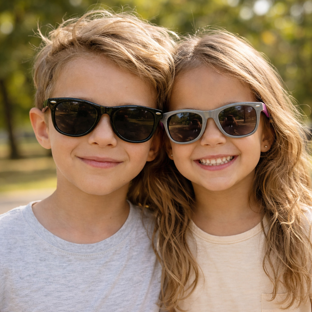 Óculos Infantil De Sol Polarizado Uv400 Ray Flexível Criança