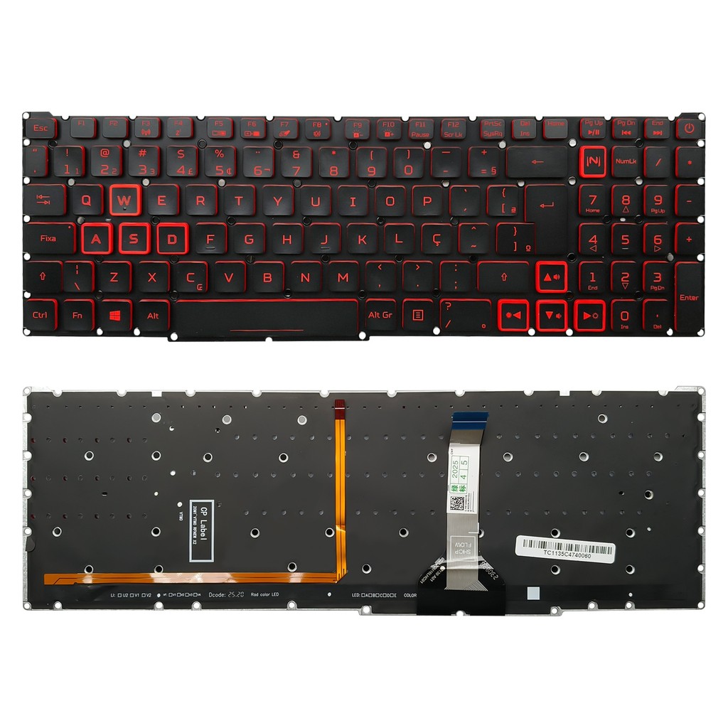 Teclado para Notebook Acer Nitro 5 AN515-45