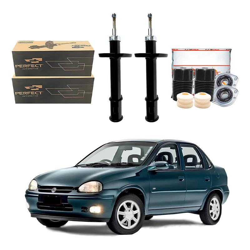 Kit Amortecedor Dianteiro Corsa Sedan 1.6 16v 8v 1996 A 1999