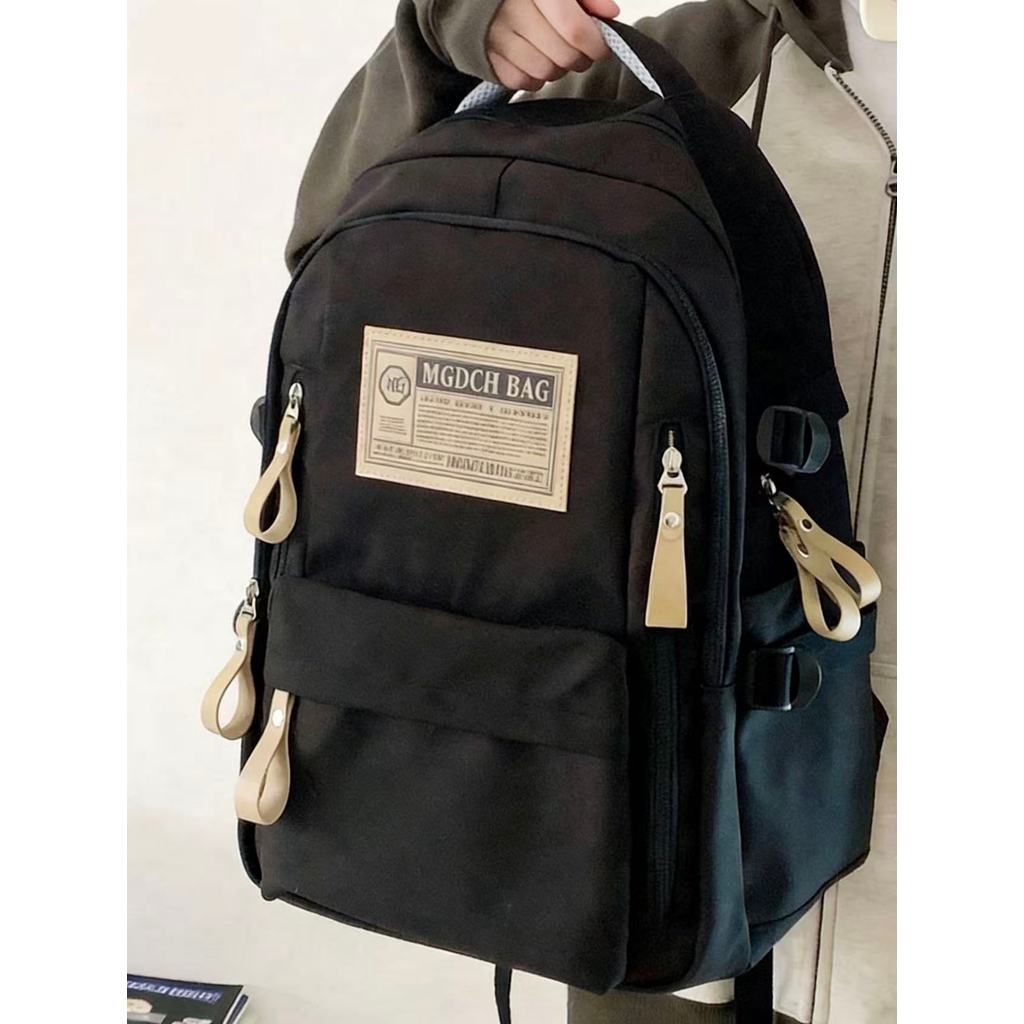 Mochila Retrô Americana Unissex Grande Capacidade Adequada Escola Universitário Casual X236 VT em Oferta na Shopee
