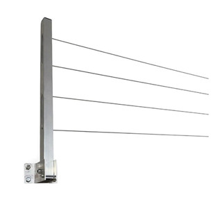 Varal Parede Articulado Retrátil Alumínio com Suporte Maciço em Oferta na Shopee