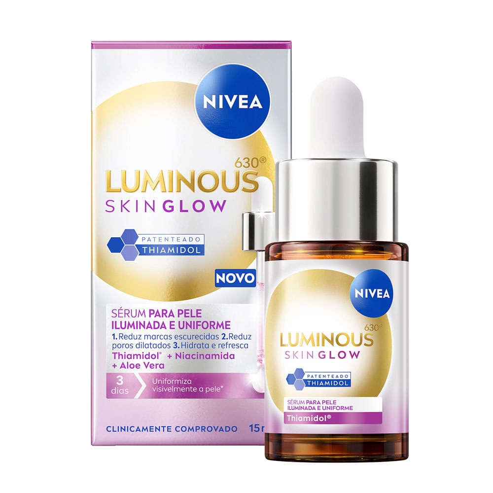 Sérum Facial Nivea Luminous 630 Skin Glow 15ml