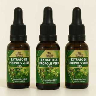 COMBO 3UND extrato de própolis-verde 30ml cada f(rasco) em Oferta na Shopee