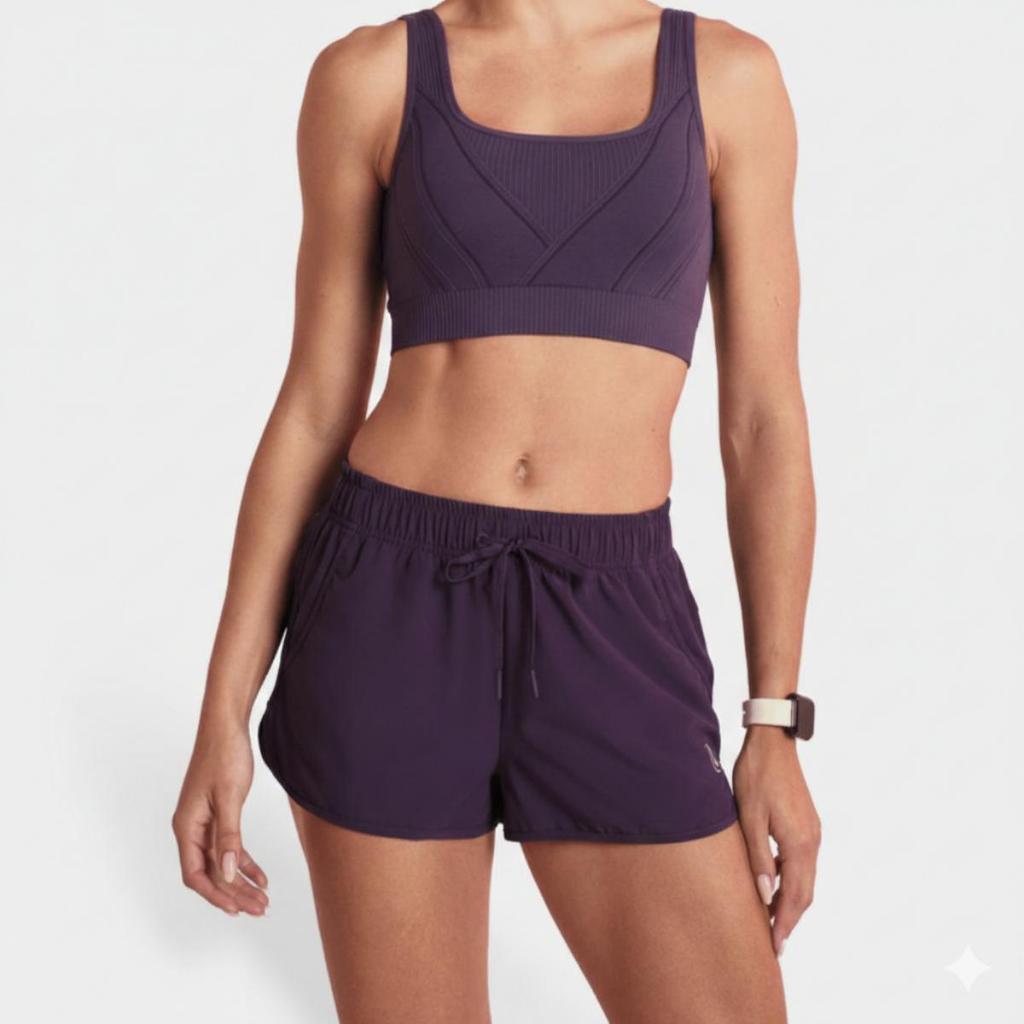 Top Esportivo Lupo LSport Seamless Max II - Roxo Escuro