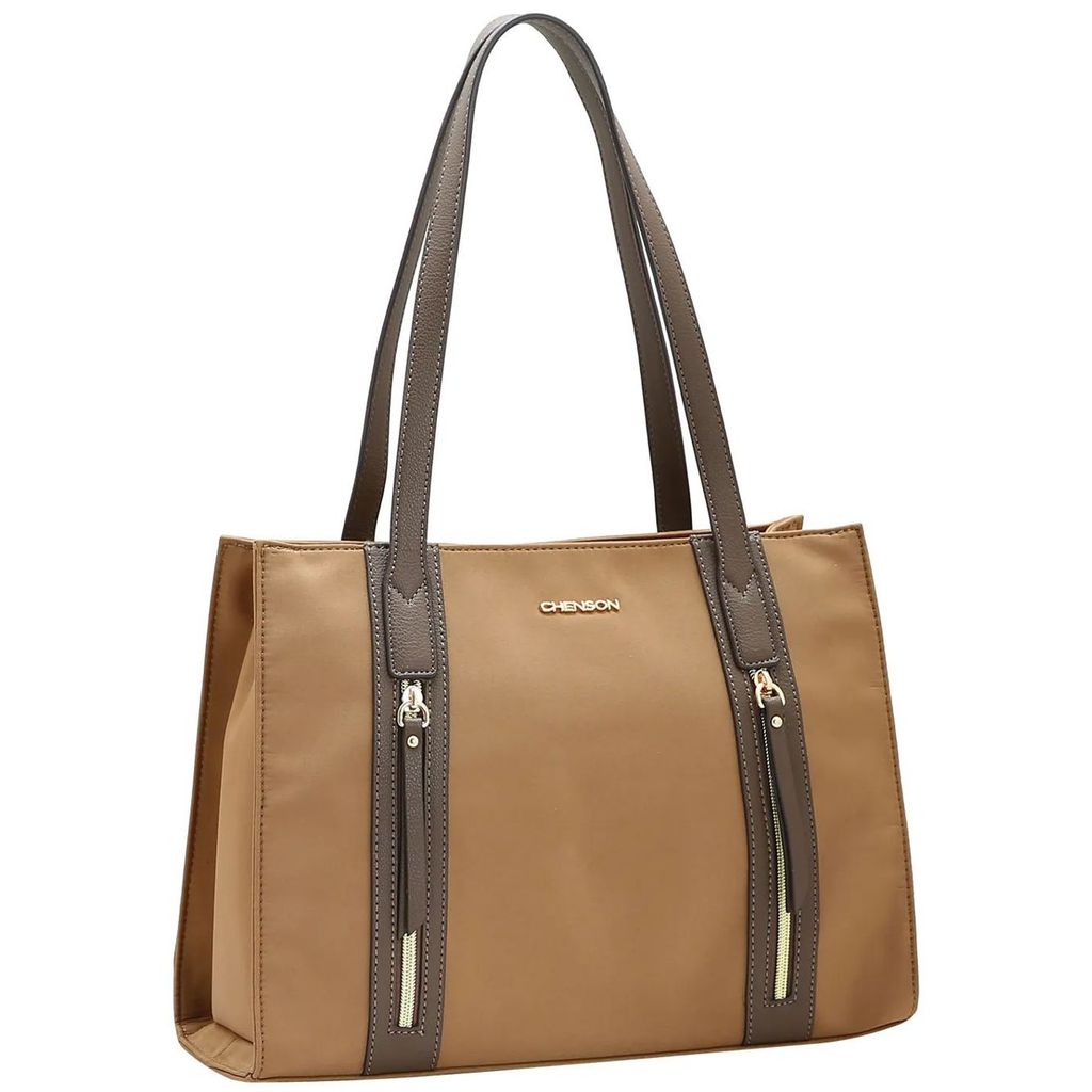 Bolsa Tote Natural em Microfiber Chenson