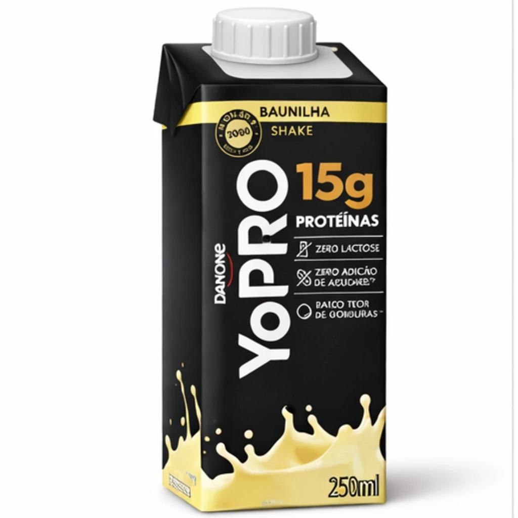 Kit 12 YOPRO Baunilha Shake 15g de Proteínas 250ml