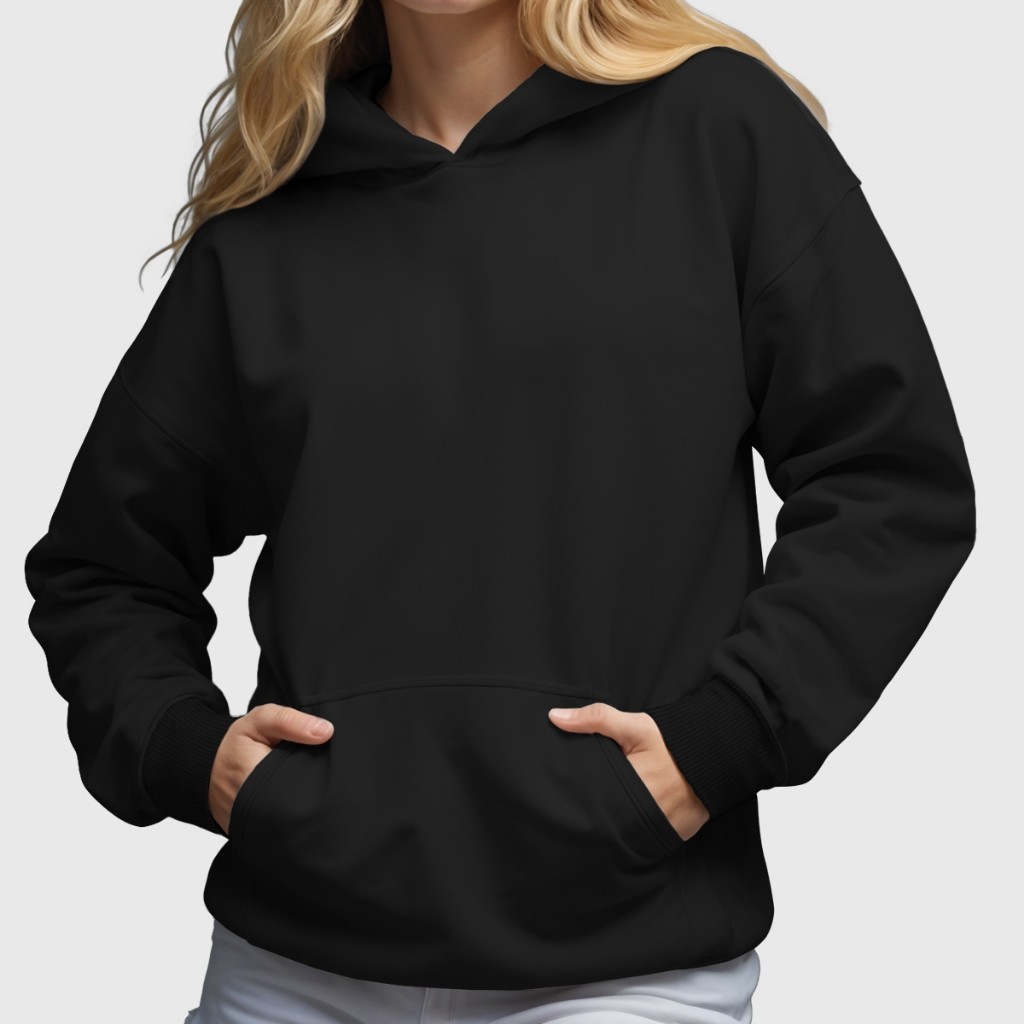 Moletom Canguru Unissex em Algodão – Liso, Sem Estampa, Masculino e Feminino, Disponível em Várias Cores