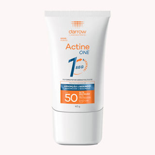 Protetor Solar Facial Actine One FPS 50 Sem Cor 40g em Oferta na Shopee